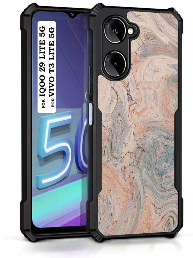     			COBERTA Multicolor Printed Back Cover Polycarbonate Compatible For Vivo T3 Lite 5G ( Pack of 1 )