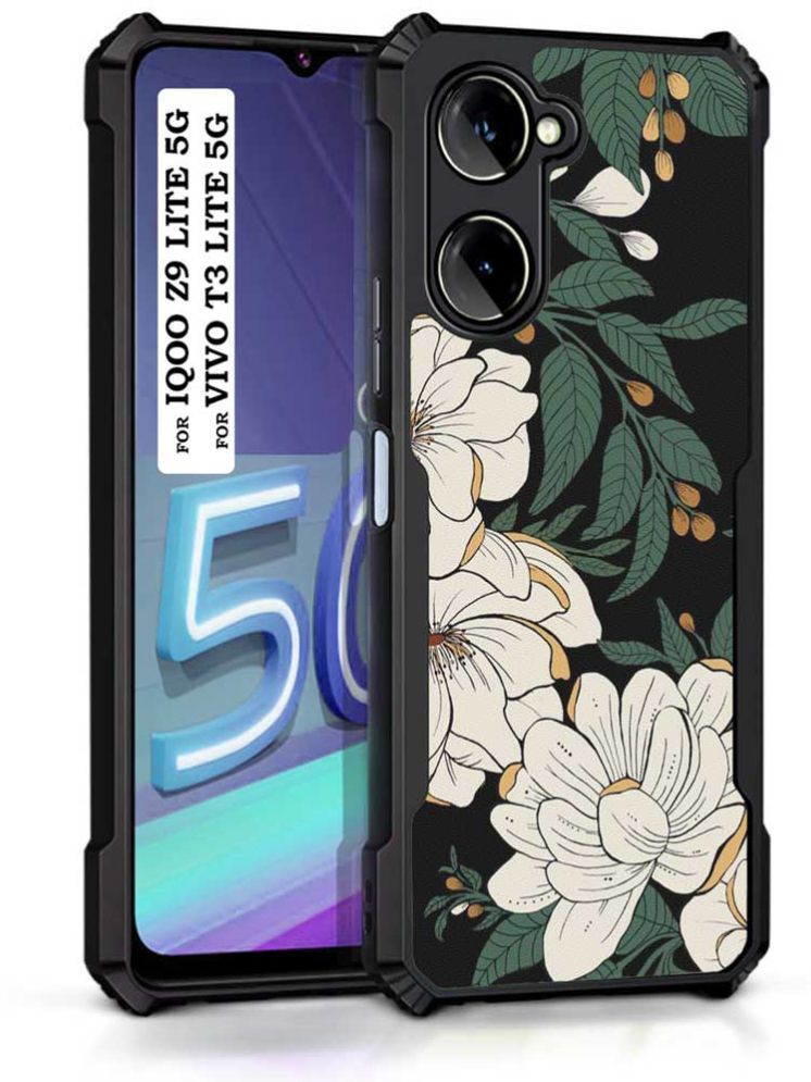     			COBERTA Multicolor Printed Back Cover Polycarbonate Compatible For Vivo T3 Lite 5G ( Pack of 1 )