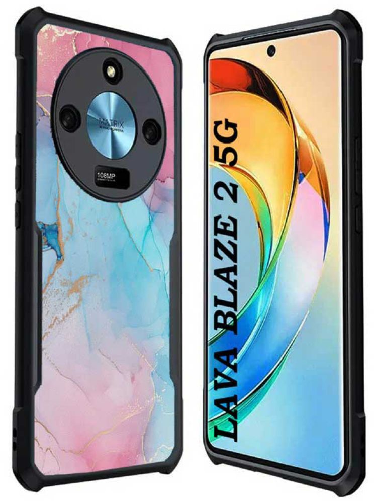     			COBERTA Multicolor Printed Back Cover Polycarbonate Compatible For Lava Blaze 2 ( Pack of 1 )