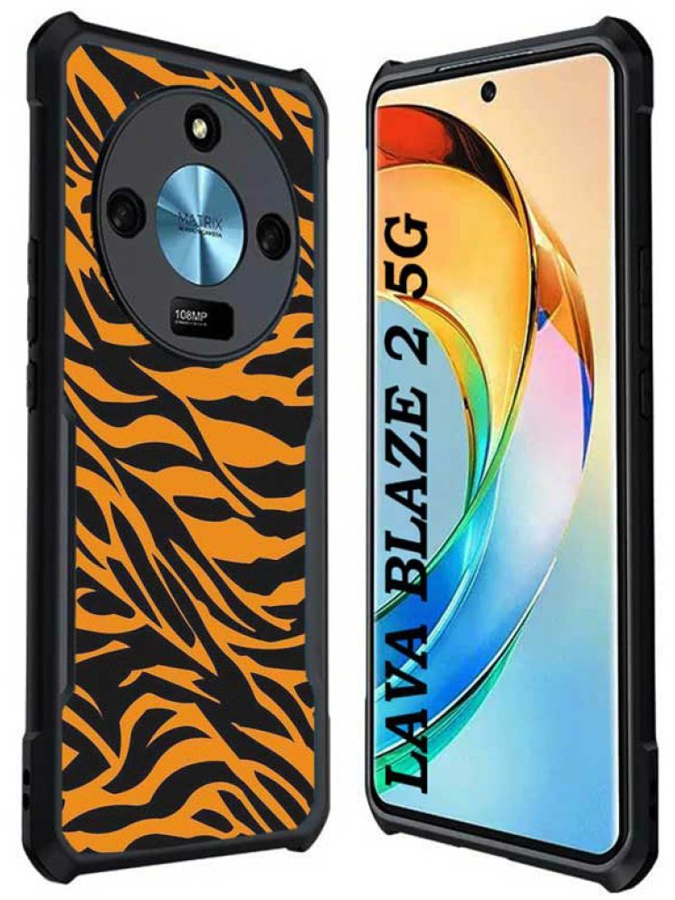     			COBERTA Multicolor Printed Back Cover Polycarbonate Compatible For Lava Blaze 2 ( Pack of 1 )