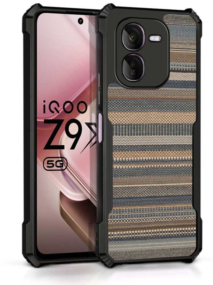     			COBERTA Multicolor Printed Back Cover Polycarbonate Compatible For iQOO Z9x 5G ( Pack of 1 )