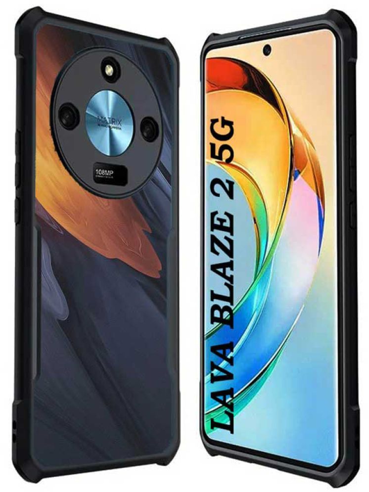     			COBERTA Multicolor Printed Back Cover Polycarbonate Compatible For Lava Blaze 2 ( Pack of 1 )