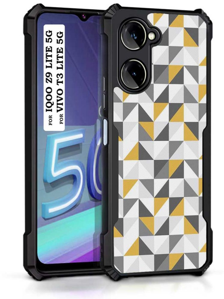     			COBERTA Multicolor Printed Back Cover Polycarbonate Compatible For iQOO Z9 Lite 5G ( Pack of 1 )