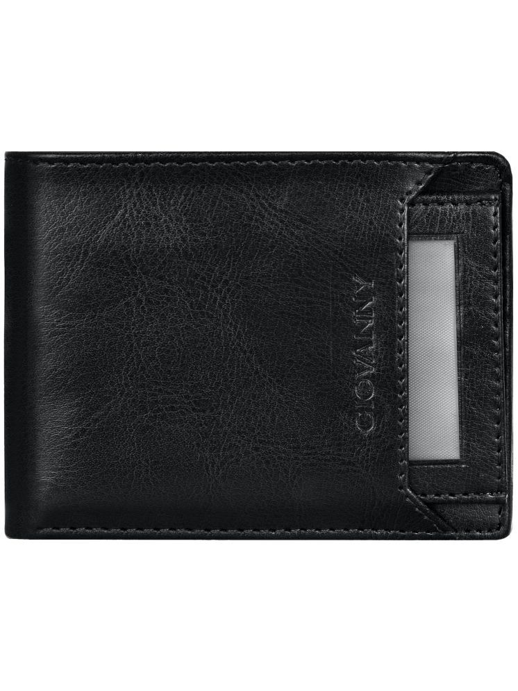     			GIOVANNY Black Faux Leather Men's Regular Wallet ( Pack of 1 )