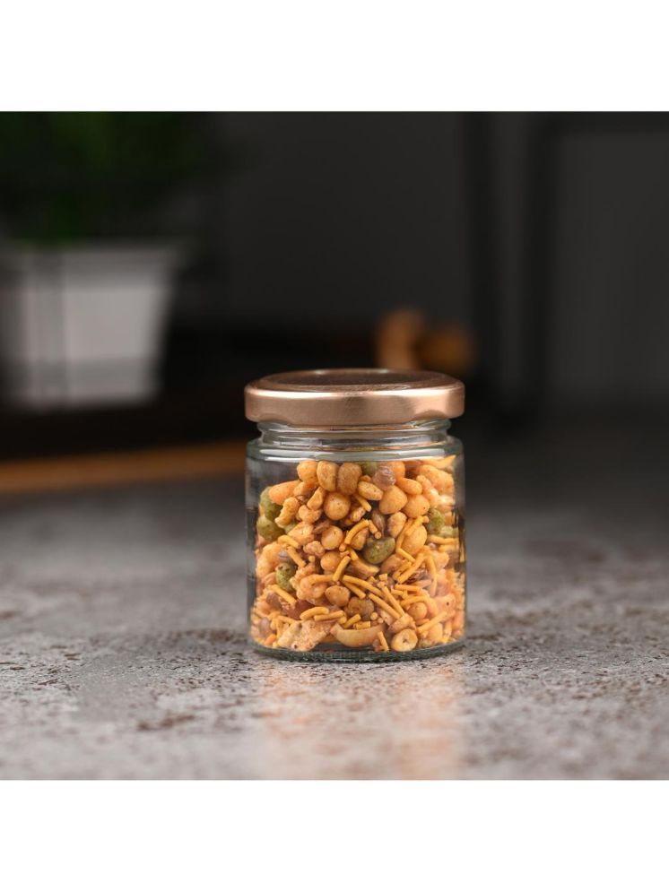     			Somil Glass Contanier Glass Transparent Spice Container ( Set of 1 )