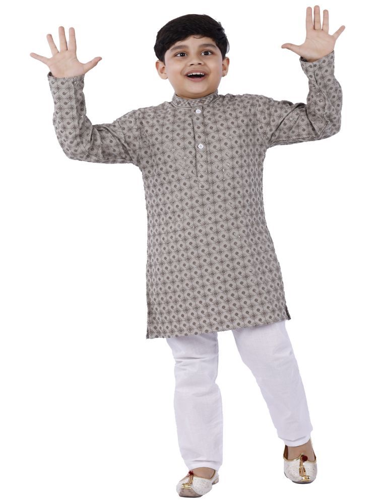     			s muktar garments Grey Rayon Boys ( Pack of 1 )