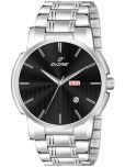 Dezine Silver Stainless Steel Analog Men's Watch