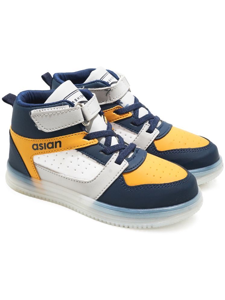     			ASIAN - Navy Boy's Sneakers ( 1 Pair )