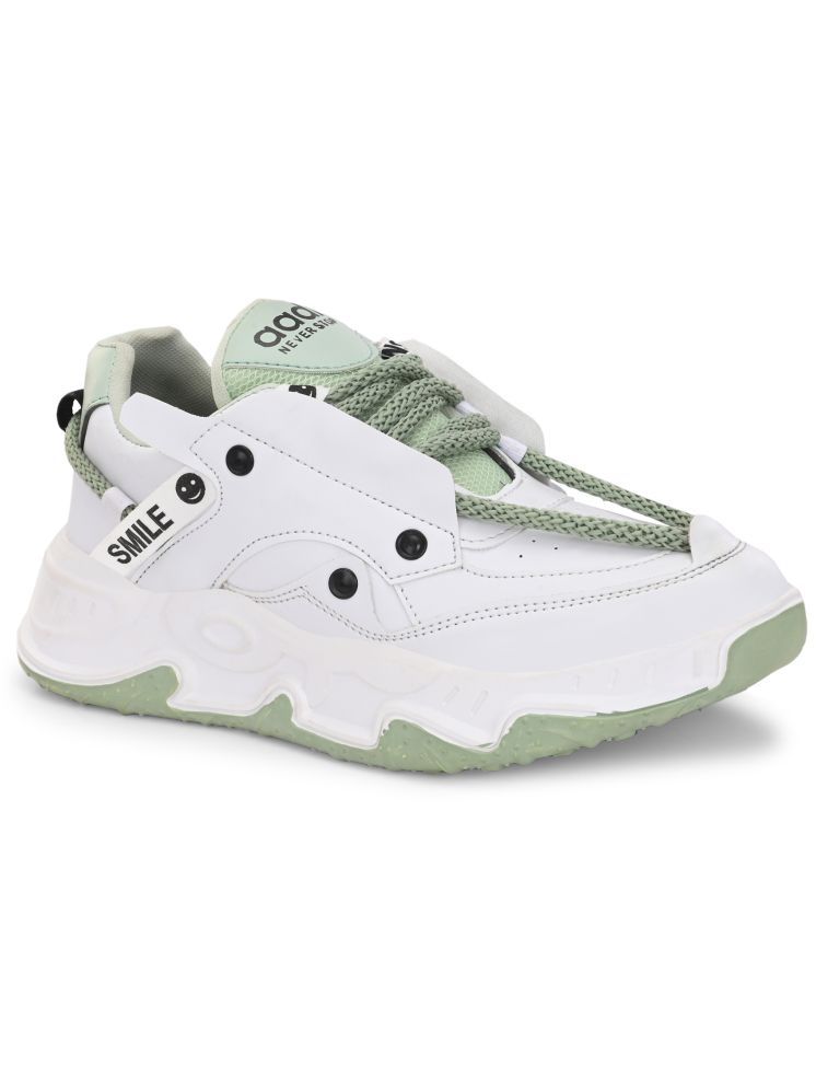     			Aadi Running Sports Green Men's Outdoor Shoes