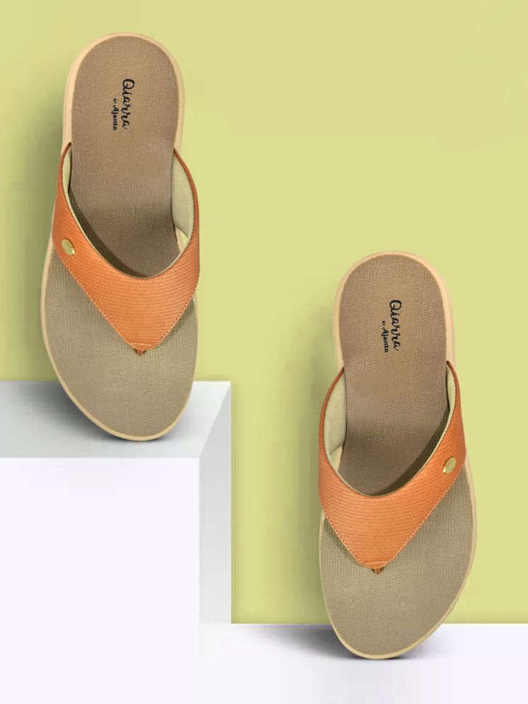     			Ajanta Tan Women's Flats