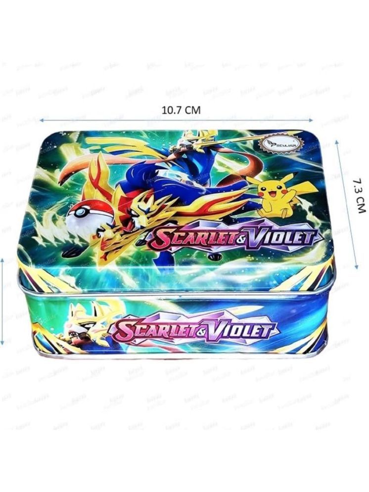     			Bluebell Mini Poke-Moon FUSION STRIKE Totally Surprising Card in Attractive Metal Tin Box