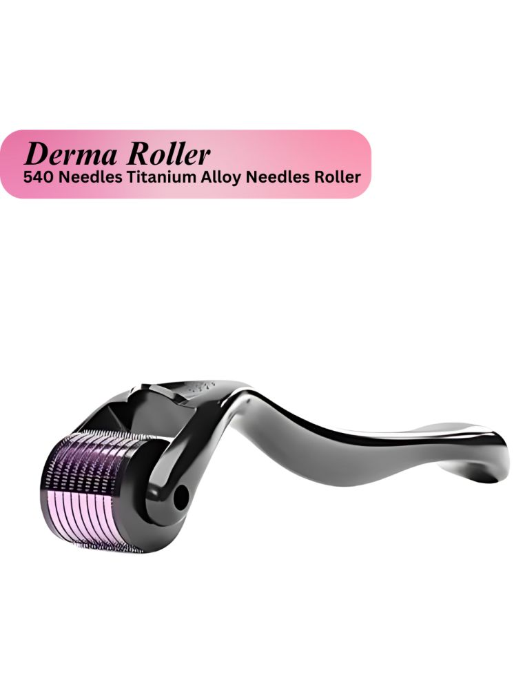     			Derma Roller for Hair Growth and Beard Growth, 0.5mm 540 Micro Needles, Pack of 1