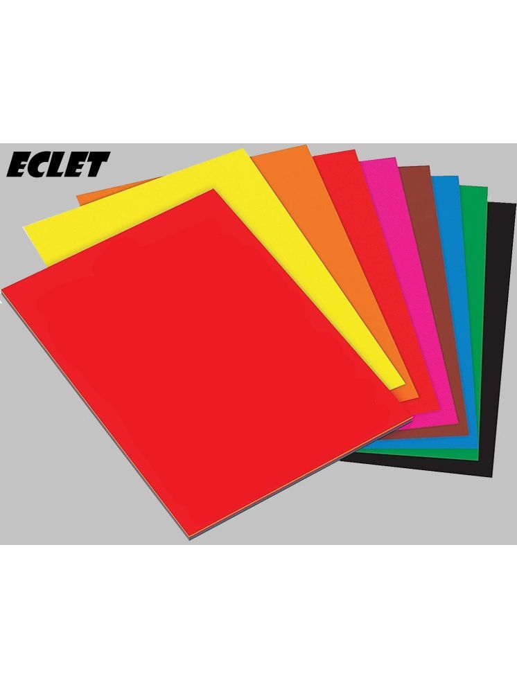     			ECLET A4 100 Coloured Sheets (10 Sheets each color)Copy Printing /Art and Craft Paper Double Sided Coloured Origami Folding DIY Craft Smooth Finish use in Home, School, Office Stationery Children's Day Gift, Birthday Gift, Party Favors,christmas decor etc