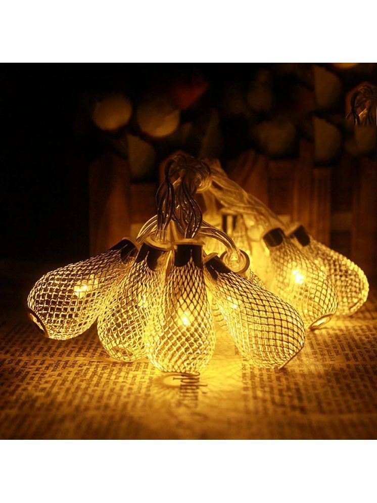     			MIRADH Yellow 3Mtr String Light ( Pack of 1 )