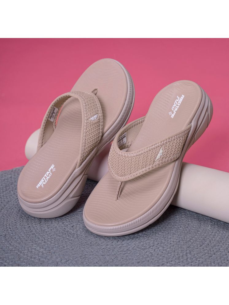     			Red Tape Peach Women's Slide Flip Flop