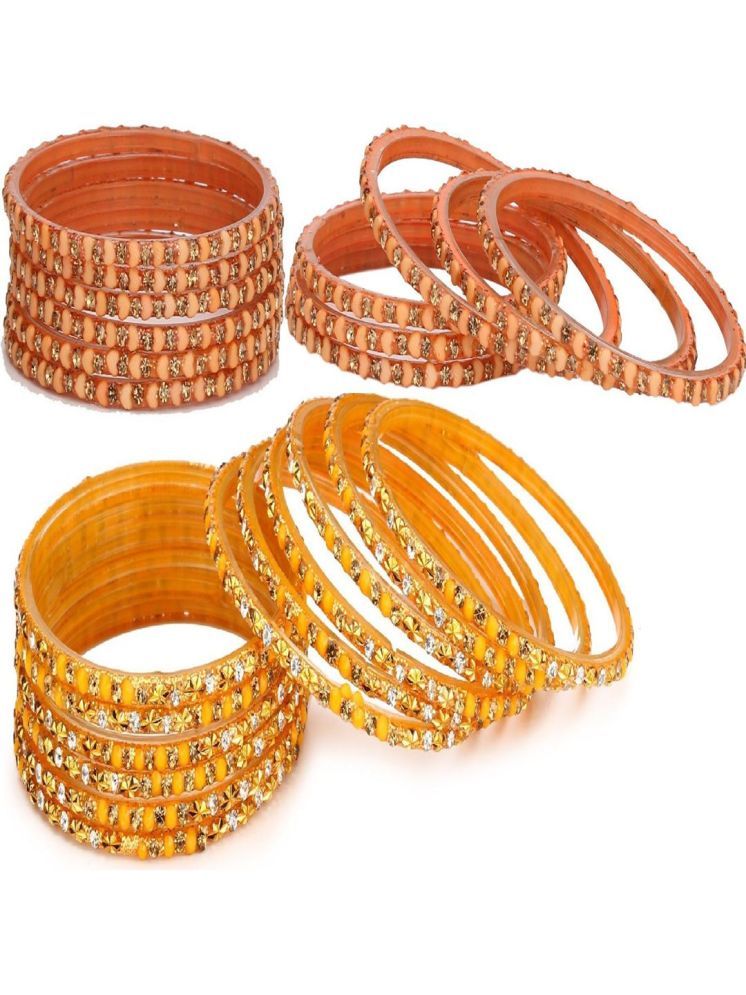     			Somil Multicolor Bangle Set ( Pack of 24 )