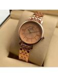 EEWHI Rose Gold Metal Analog Womens Watch