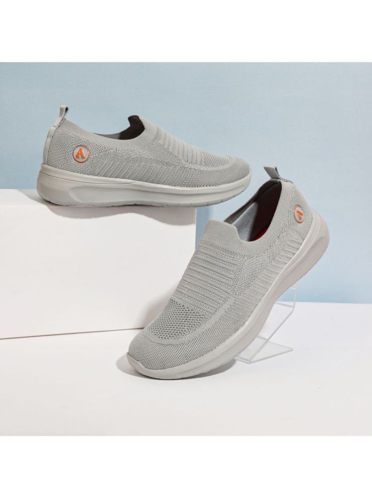     			Aqualite MILLER Casual Shoes for Men Light Grey Men's Slip-on Shoes