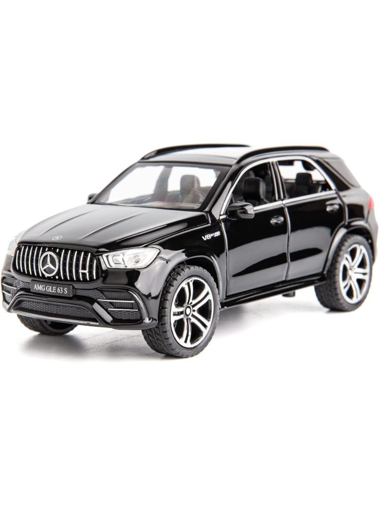     			Bluebell 1:32 Scale Benz AMG GLE63S Alloy Diecast Collectible Pull Back Car Model with Light and Sound Toy Vehicles for Adults Boys Girls Gift Toy (Black)