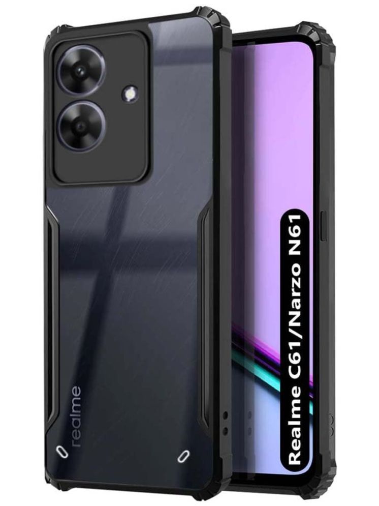     			Case Vault Covers Shock Proof Case Compatible For Polycarbonate Realme Narzo N61 ( )