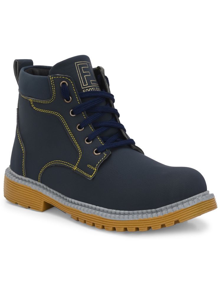     			Footloose Blue Men's Party Boots