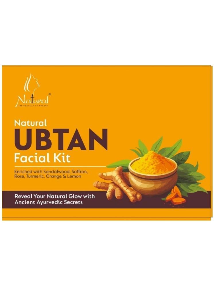     			NATURAL THE ESSENCE OF NATURE Less Than 3 Times Use Facial Kit For All Skin Type Turmeric 335 ( Pack of 1 )