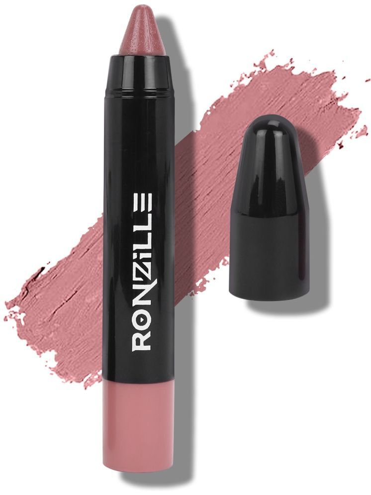     			Ronzille Raspberry Pink Matte Lipstick 4.5