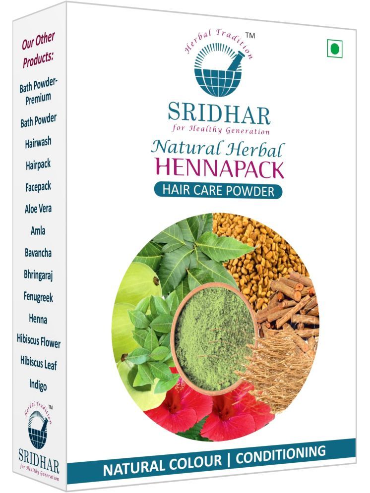     			SRIDHAR SRIDHAR HENNAPACK Herbal Henna 200 g