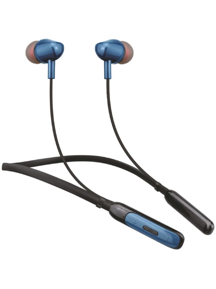     			hitage NBT-867 BINGO SERIES In-the-ear Bluetooth Headset with Upto 30h Talktime Deep Bass - Blue