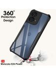 ZAMN Shock Proof Case Compatible For Polycarbonate MOTOROLA G24 Power ( )