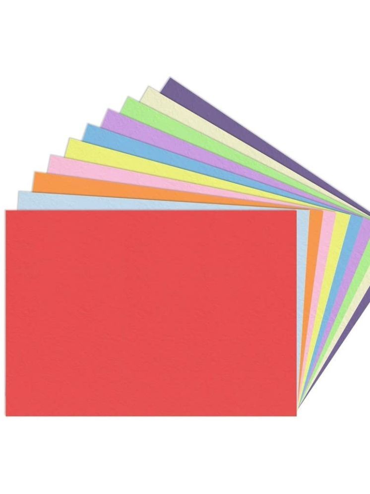     			ECLET A4 100 Coloured Sheets (10 Sheets each color)Copy Printing /Art and Craft Paper Double Sided Coloured Origami Folding DIY Craft Smooth Finish use in Home, School, Office Stationery Children's Day Gift, Birthday Gift, Party Favors,christmas decor etc