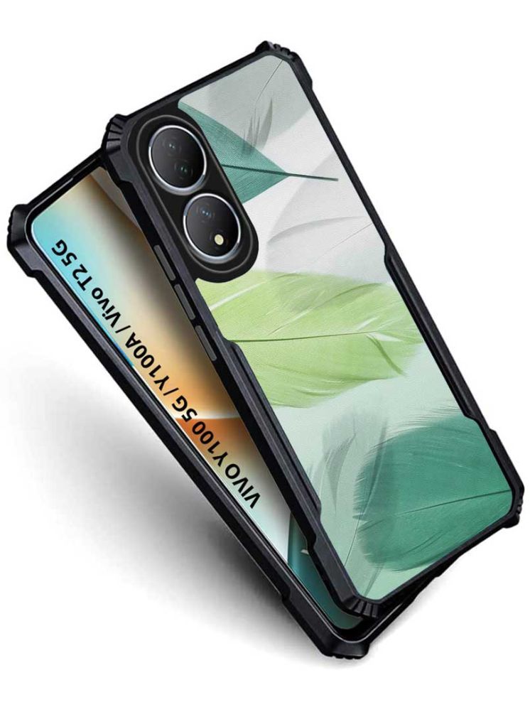     			COBERTA Multicolor Printed Back Cover Polycarbonate Compatible For Vivo Y100A ( Pack of 1 )