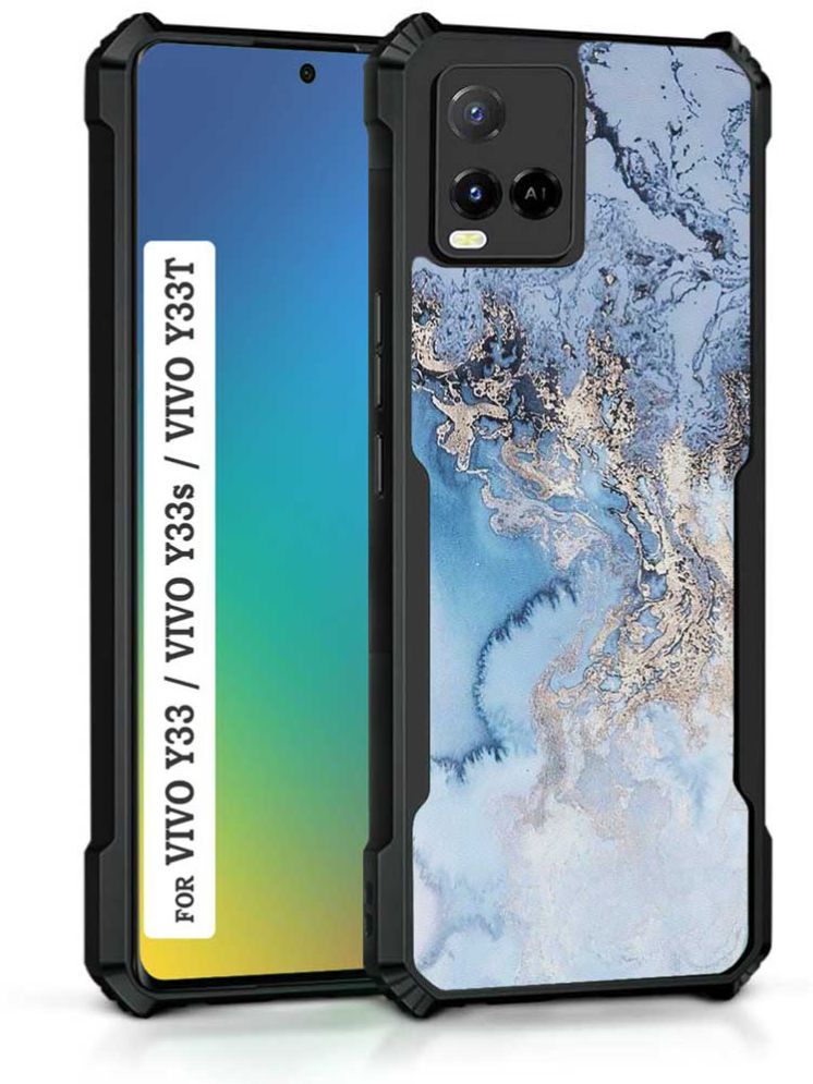     			COBERTA Multicolor Printed Back Cover Polycarbonate Compatible For Vivo y21t ( Pack of 1 )