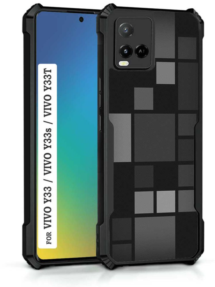     			COBERTA Multicolor Printed Back Cover Polycarbonate Compatible For Vivo Y33T ( Pack of 1 )