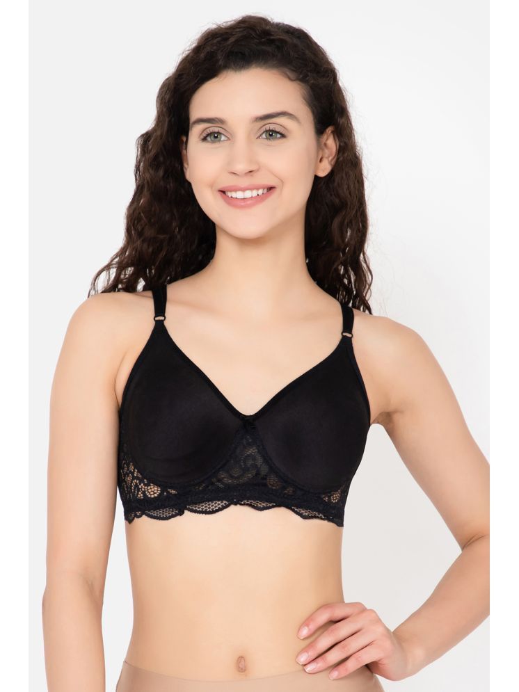     			Clovia Cotton Non Padded Women's Everyday Bra ( Black ) BR3005P13