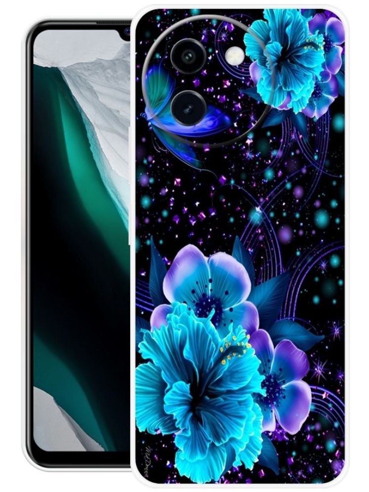     			PAEDICON Multicolor Printed Back Cover Silicon Compatible For Vivo T3x 5G ( Pack of 1 )