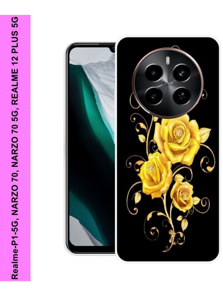     			PAEDICON Multicolor Printed Back Cover Silicon Compatible For Realme P1 5G ( Pack of 1 )