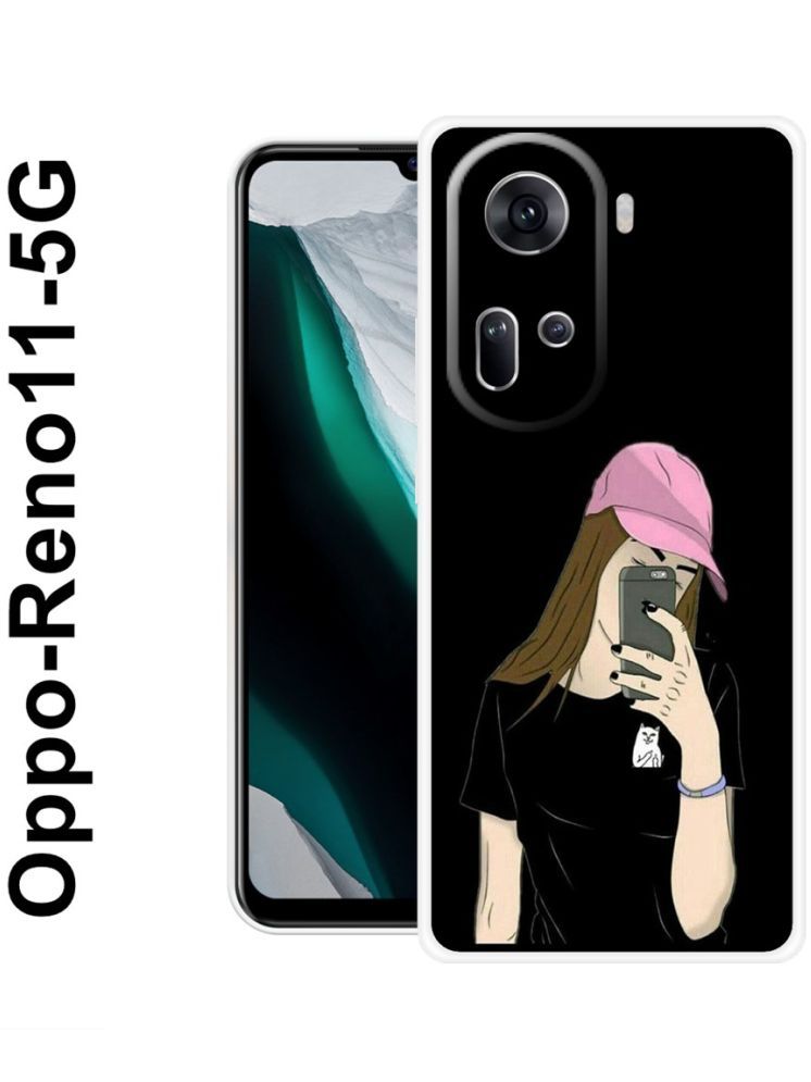     			PAEDICON Multicolor Printed Back Cover Silicon Compatible For OPPO Reno 11 5G ( Pack of 1 )