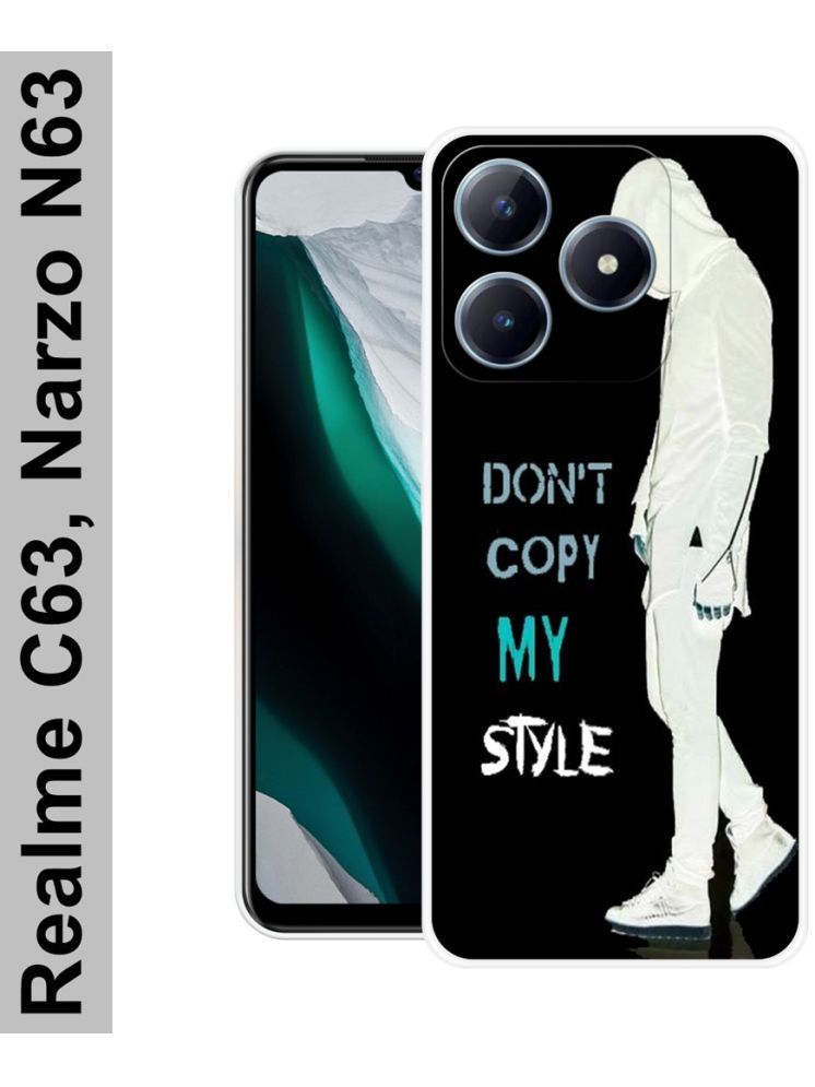     			PAEDICON Multicolor Printed Back Cover Silicon Compatible For Realme C63 5G ( Pack of 1 )