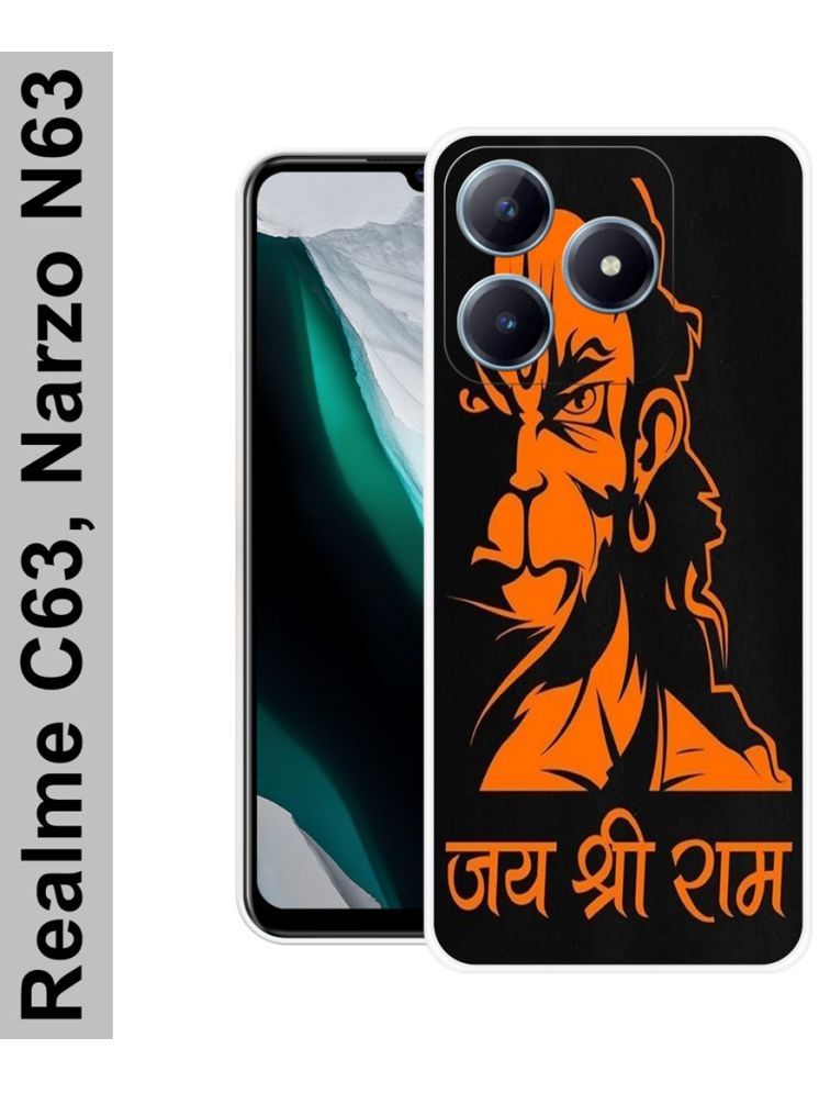     			PAEDICON Multicolor Printed Back Cover Silicon Compatible For Realme C63 5G ( Pack of 1 )