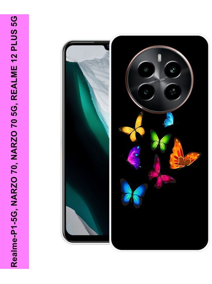     			PAEDICON Multicolor Printed Back Cover Silicon Compatible For Realme P1 5G ( Pack of 1 )