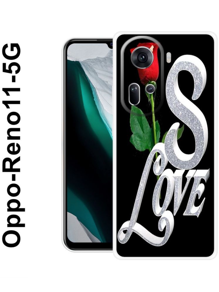     			PAEDICON Multicolor Printed Back Cover Silicon Compatible For OPPO Reno 11 5G ( Pack of 1 )