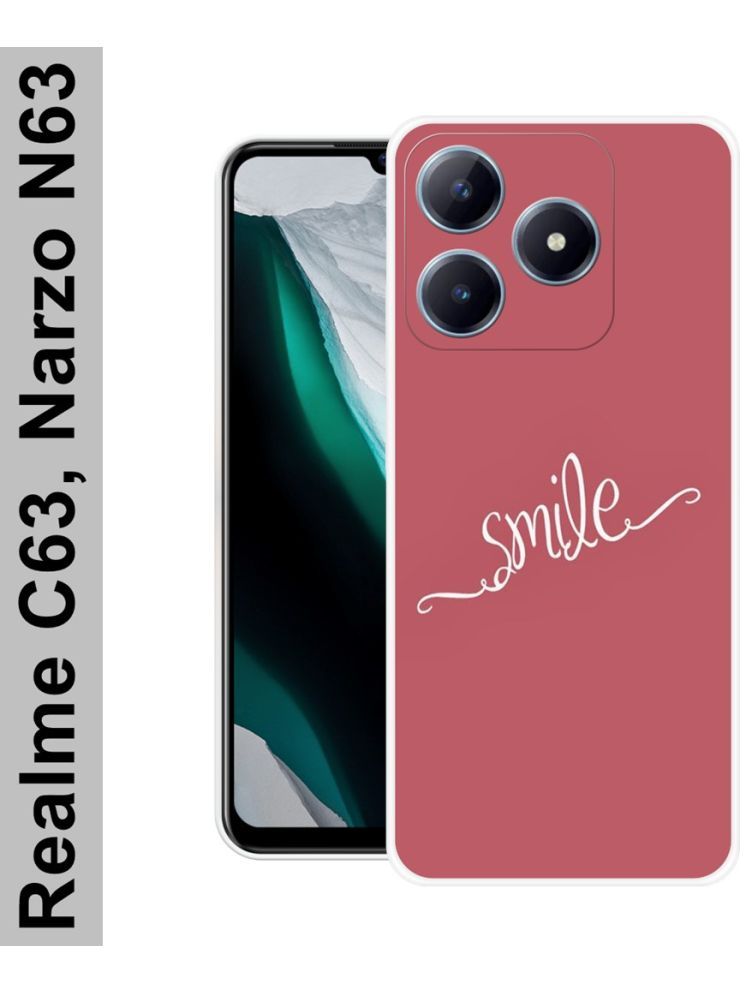     			PAEDICON Multicolor Printed Back Cover Silicon Compatible For Realme C63 5G ( Pack of 1 )