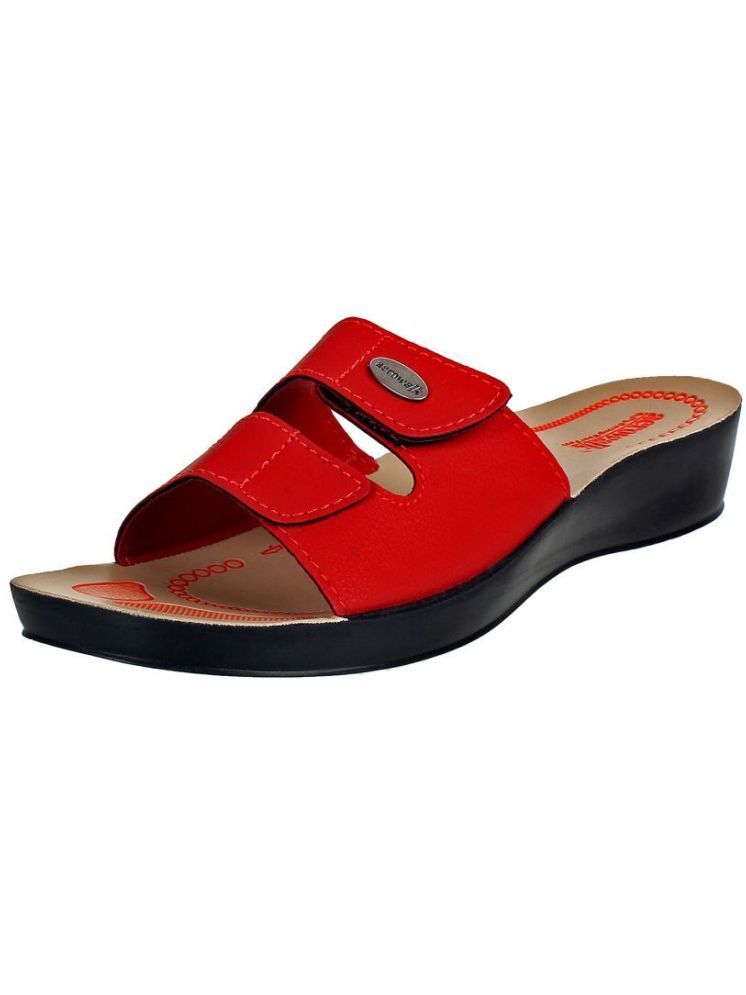     			Aerowalk Red Women's Flats