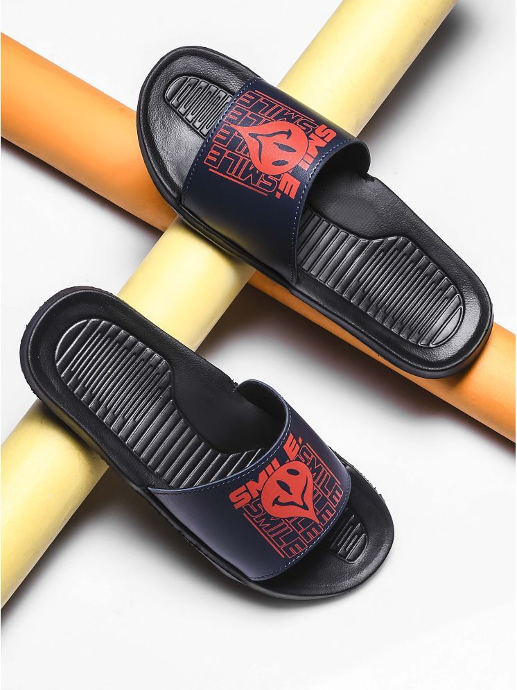     			PERY PAO Navy Men's Slide Flip Flop