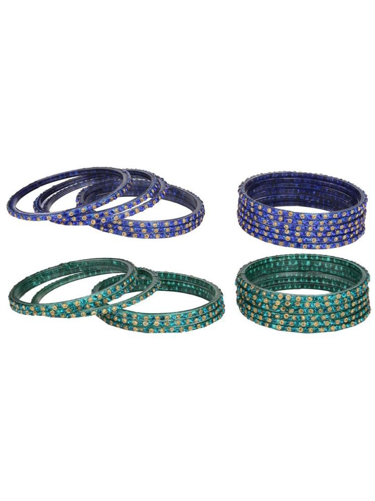     			Somil Multicolor Bangle Set ( Pack of 24 )