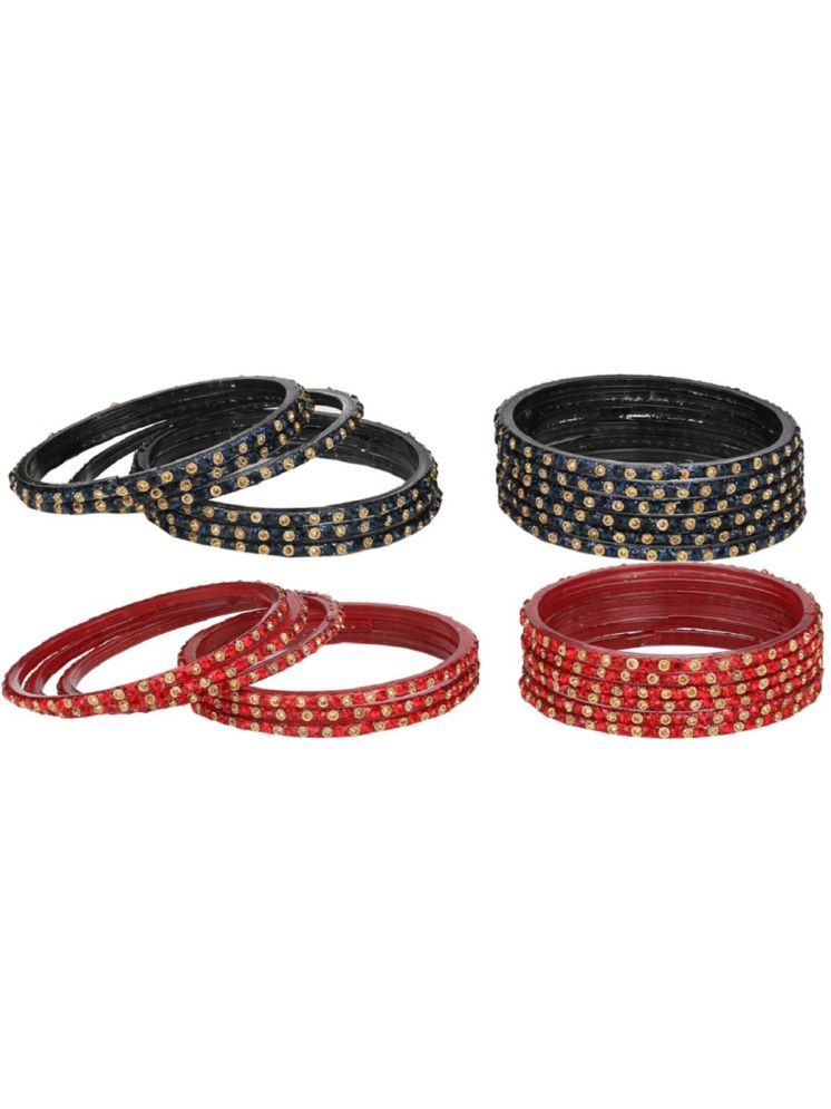     			Somil Multicolor Bangle Set ( Pack of 24 )