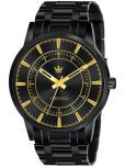 Crestello Black Metal Analog Men's Watch