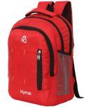 Kyros Red Polyester Backpack ( 35 litres )