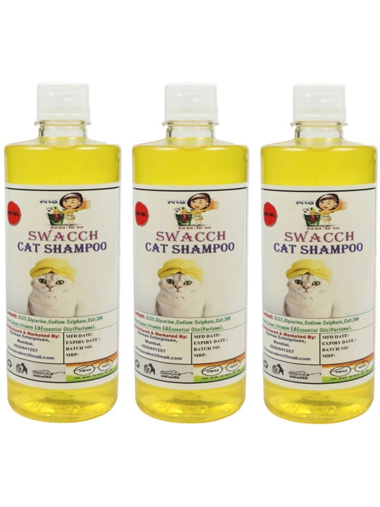     			Cat Shampoo (500ml) (Pack of 3) Lemon